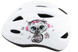 Шлем детский с регулировкой, рисунок -"Kitty", инд.уп. Vinca Sport - фото 17556