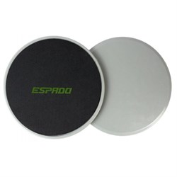 Слайдеры для фитнеса Espado ES9920 серый/черный - фото 19723