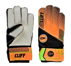 Перчатки вратарские CLIFF СS-21026, оранжевые - фото 22063