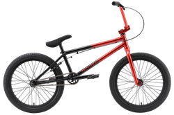 Велосипед TechTeam Twen 20" красно-черный - фото 22461