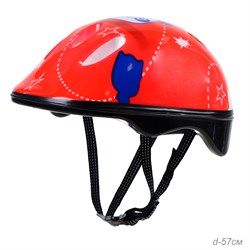 Шлем защитный. 4-15лет / Yan-090R / уп 50 / красный - фото 23263