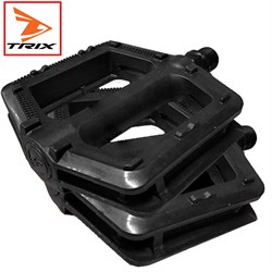 Педали пластик Trix TX-990 черные 9/16 широкие - фото 25745