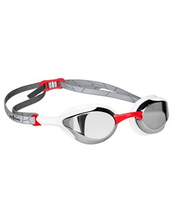 Очки для плавания ALIEN Mirror, Red/Grey/White - фото 26754