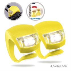 Фонарь LED желтый набор из 2 штук - фото 26784