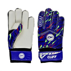 Перчатки вратарские CLIFF СS-21029, синие - фото 27063