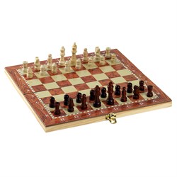 Игра настольная 3 в 1: нарды, шахматы, шашки 29x29 / S3025 694329 - фото 28494