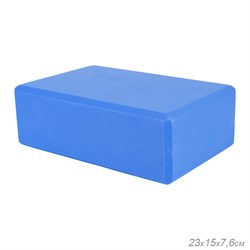 Блок для йоги 23*15*7.6cm см / YJZ589/3 Синий 685405 - фото 29060