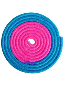 Скакалка гимнастическая утяжелённая, двухцветная, 3 м, 165 г 4466797