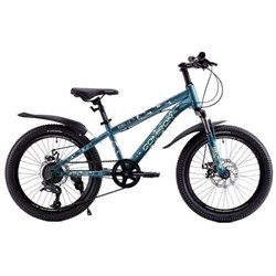 Велосипед 20" рама 12" 7sp GT2007 TNK COMIRON REBEL морской хаки 685579 - фото 33896