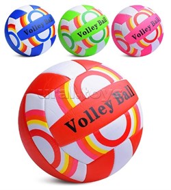 Мяч волейбольный volleyball кружки PU, 270 г УТМ01433457 - фото 34493