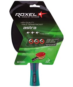 Ракетка н/т Roxel 3* Astra, коническая grfxXCUIiYHhNd-qlv8P71 - фото 34684