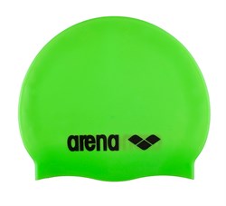 Шапочка для плавания Arena Classic Silicone Cap (acid lime/black) 65 RYaBbgeHh5PEI0hnE5Lg01 - фото 34707