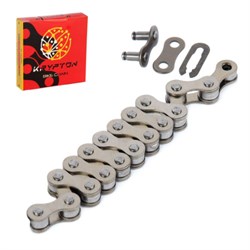 Велосипедная цепь BMX/Fixed Gear basic chain 1 speed( аналог ) 1/2"х1/8"/100L звеньев (731066) /уп 50/ 731064 - фото 36695