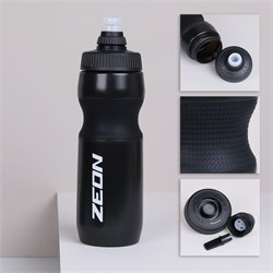 Бутылка для воды велосипедная ZEON WB225  PP, 750ML цвет black 735179 - фото 36972