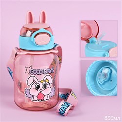 Бутылка для воды спортивная Woohooo Good Days 600 ml 734841 - фото 37403
