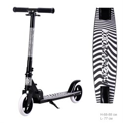 Самокат 2-х колесный COMIRON 145мм Zebra / GT2021-Z1 700680 - фото 37837