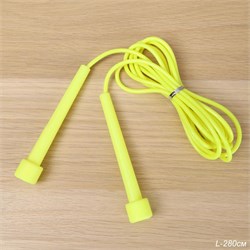 Скакалка Woohooo Classic / WC2.8-YE / PVC / желтый 745753 - фото 37962