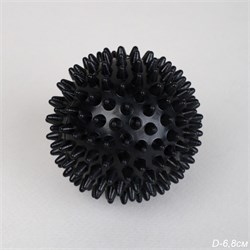 Мячик массажный Woohooo Energy Ball / 6,8см / черный 750158