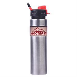 Бутылка для воды «Мастер К», 600 мл, красная 9755290