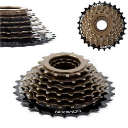 Трещотка COMIRON, 7 скоростей, 14-28Т, индексная , ED черный /FW-7I 748671