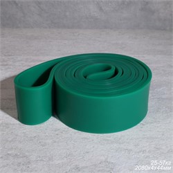 Эспандер ленточный Woohooo Fit Tape / 2080X4X44mm / Cила сопротивления 25-57 кг / TPE /уп 40/ Зеленый 748229