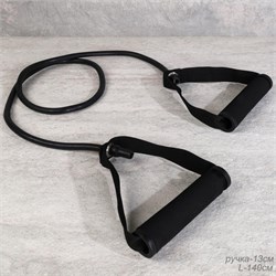 Эспандер трубчатый Woohooo Flow / TPE / 23-28LB /уп 50/ черный 748780