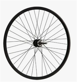 Колесо 26 дюймов заднее в сборе. KRYPTON. алюминиевый обод. алюминиевая втулка. 36H. под трещетку. диск тормоза. быстросъем 749191