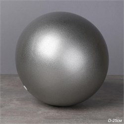 Мяч для йоги и пилатеса Woohooo Aura / 25 см /уп 50/ серый 748837