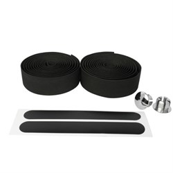 Обмотка для руля полиуретан и клейкой лентой. Черный. 2шт 750500