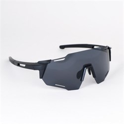 Очки спортивные солнцезащитные KRYPTON. ударопрочные.Линза- Зеркальная. Материалы: PC+ Silicone мягкие накладка на нос и душки. Черный 743783
