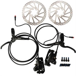 Тормозной набор дисковый гидравлический передний+задний для электробайков COMIRON HD-M3000 750355