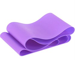 Эспандер ТПЕ лента для аэробики 150 см х 15 см х 0,45 мм. (фиолетовый) 10022167