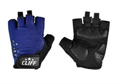 Перчатки для фитнеса CLIFF #19, чёрно-синие R2JukLeojeMfxa1IncK0X2