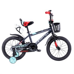 Велосипед 18" Krypton Super KS01BNM18 чёрный неоновый мерседес 719716