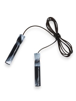 Скакалка спортивная, 2.7 м, регулируемая, скоростная, с подшипником, чёрная 4762257