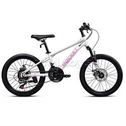 Велосипед 20" Rocket MP-200, цвет белый/розовый, размер 11" MP 200-GR/PK