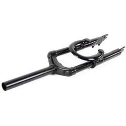 Вилка для велосипеда амортизационная 20" 1 1/8" Easing ES-122-2, сталь (черный / black) (дисковый тормоз, ход 100мм) NN005572