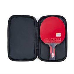 Ракетка для н/т DOUBLE FISH CK-208, для любителй, ITTF,наклад. 2,2 мм, конич. ручка + сумка-чехол IXOH5GFXhyMiaZ83ahPhT2