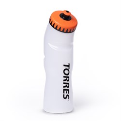 Бутылка для воды TORRES, SS1029, 750 мл, с трубкой, мягкий пластик, прозр., оранж. крышк zRCnqUDJjX6mv8785832y0