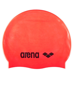 Шапочка для плавания Arena Classic Silicone 40 Red/Black - фото 5369