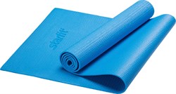 Коврик для йоги STARFIT FM-101 PVC 173x61x0,3 см, синий - фото 5566