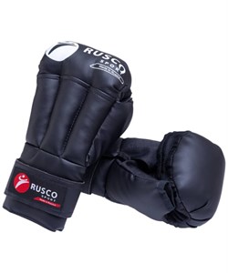 Перчатки для рукопашного боя Rusco, к/з, черный - фото 6079