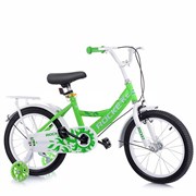 Велосипед детский 2-х колесный 16" ROCKET, цвет зеленый