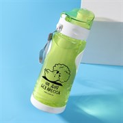 Бутылка для воды "Ни дня без пресса", 700 мл   5237592