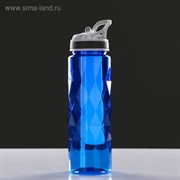 Бутылка для воды "Shapes" 700 мл , с поильником, 7 х 25 см, микс 3563296