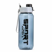 Бутылка для воды "Мастер К. Sport", 700 мл, 7.5 х 22.5 см, серая 7389830