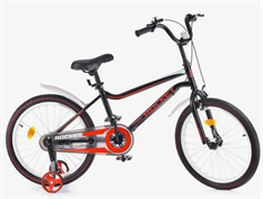 Велосипед детский 2-х колесный 20" ROCKET, цвет черный/красный,
