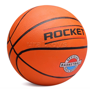 Мяч баскетбольный оранжевый ROCKET,PVC,размер 7,520 г