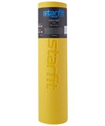 Коврик для йоги и фитнеса STARFIT FM-101 PVC, 1 см, 173x61 см, желтый