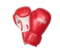 Перчатки боксерские Clinch Fight 2.0 красно-белые